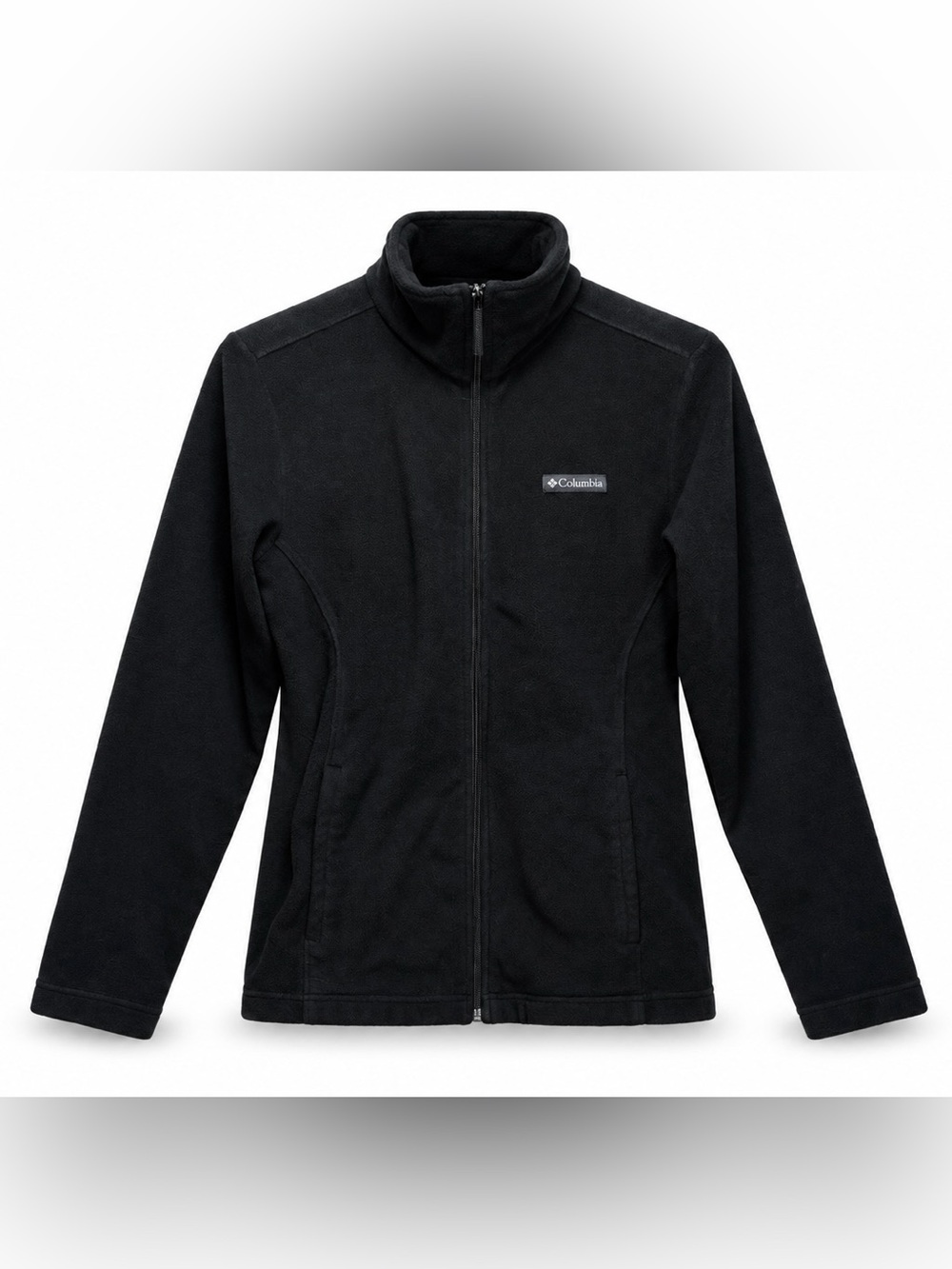 Columbia Sportswear Women’s Petite Small Black Full Zip Fleece Jacket
